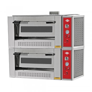 Gazlı Pizza Fırınları İki Katlı