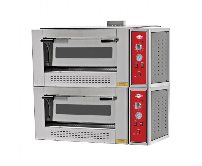 Gazlı Pizza Fırınları İki Katlı