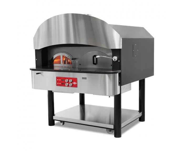 Gazlı ve Odunlu Döner Tabanlı Pizza Fırınları