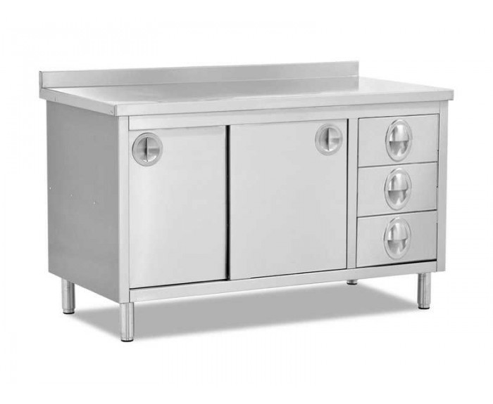 DOLAPLI 3 BLOK ÇEKMECELİ ÇALIŞMA TEZGAHI