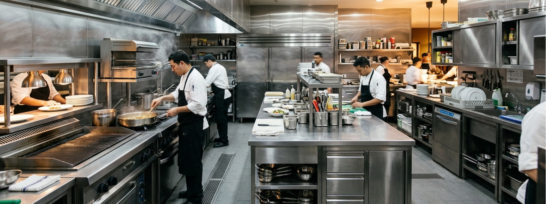 Paslanmaz Mutfak Ekipmanları